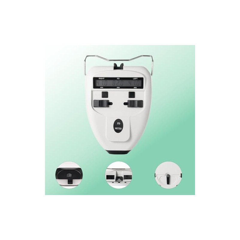 Medidor de distancia pupilar digital óptico LED Pd Meter Pupilómetro