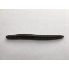 Unbranded 20 Count 5" Inch  Senko Style Stick Bait Soft Plastic Bass Fishing - Green Pumpkin