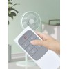 GOUYESHO Replacement Remote Control Compatible with Dreo Dreo DR-HTF007 DR-HTF007S