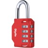 Combination Padlock, Diyife 4 Digit Heavy Duty Padlock Weatherproof Outdoor