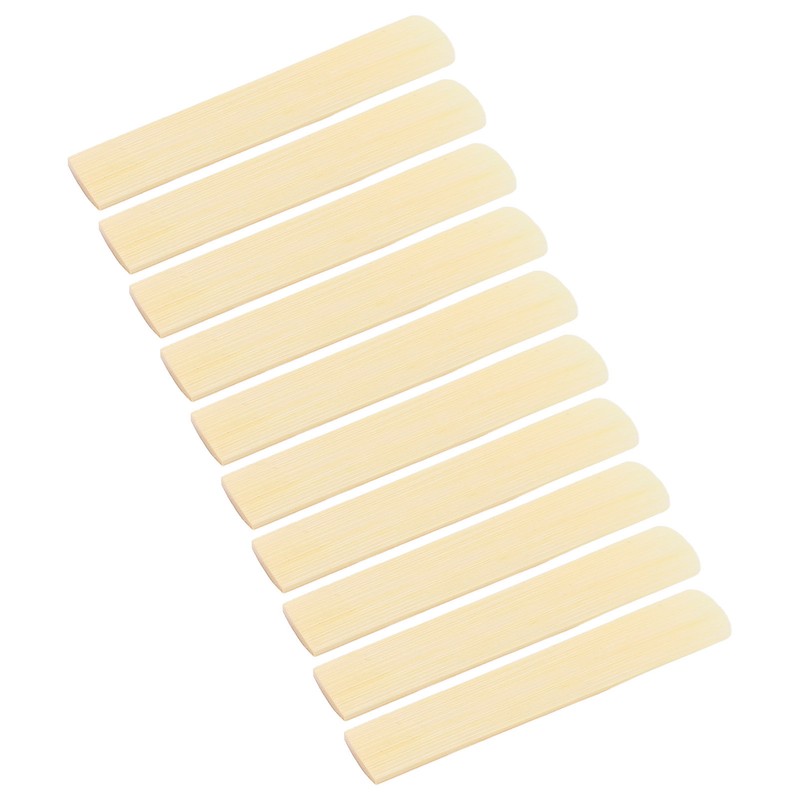 10Pcs 3.0 Clarinet Reed Wood Colour B Flat Traditional Reeds