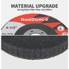 NuoDunco 15Pcs 180# 320# 600# Scour Flap Disc 4 1/2