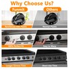 Funmit 316220009 Top Burner Stove Knob Replacement for Frigidaire Replaces
