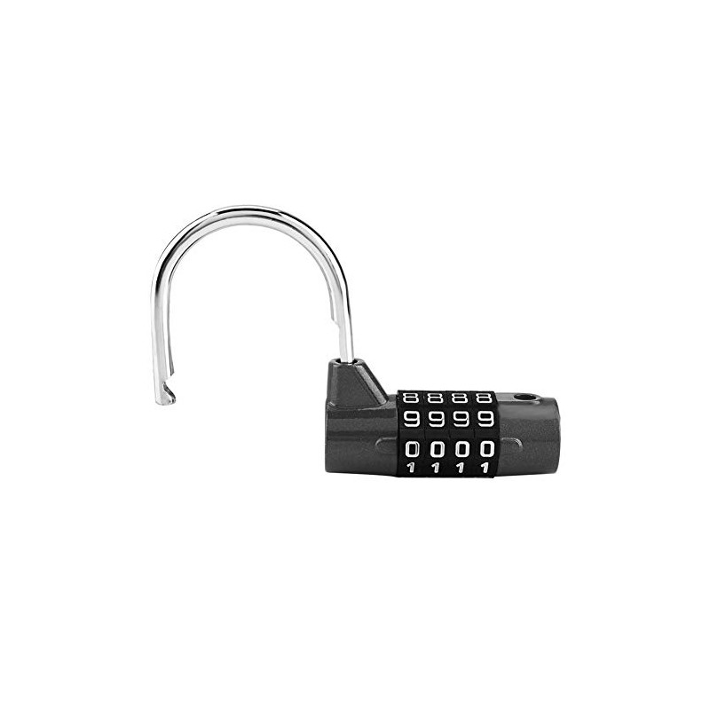 Sonew Gym Locker Padlocks, 4 Dial Digit Code Combination Padlock,