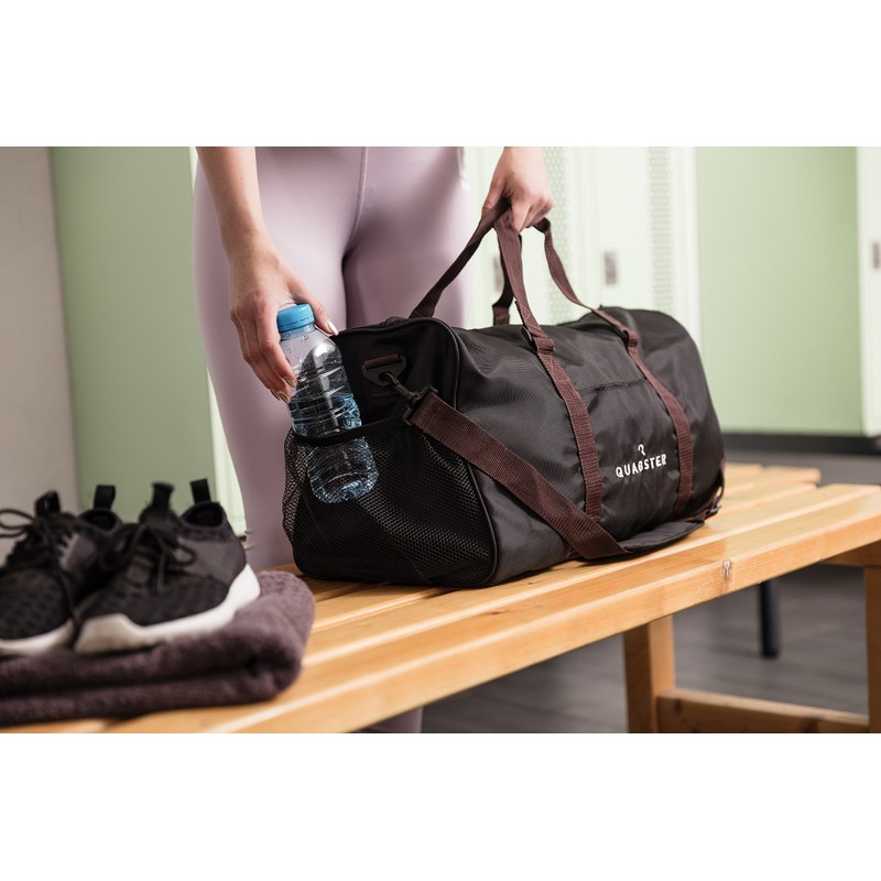 [Bundle] Quabster QUAB9 Unisex Sports Bag 40 L with Shaker