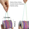 1mm Stretchy Bracelet String, Sturdy Rainbow Elastic String Elastic Cord