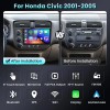 unbranded Android 12 Car Stereo Radio for Honda Civic 2001-2005
