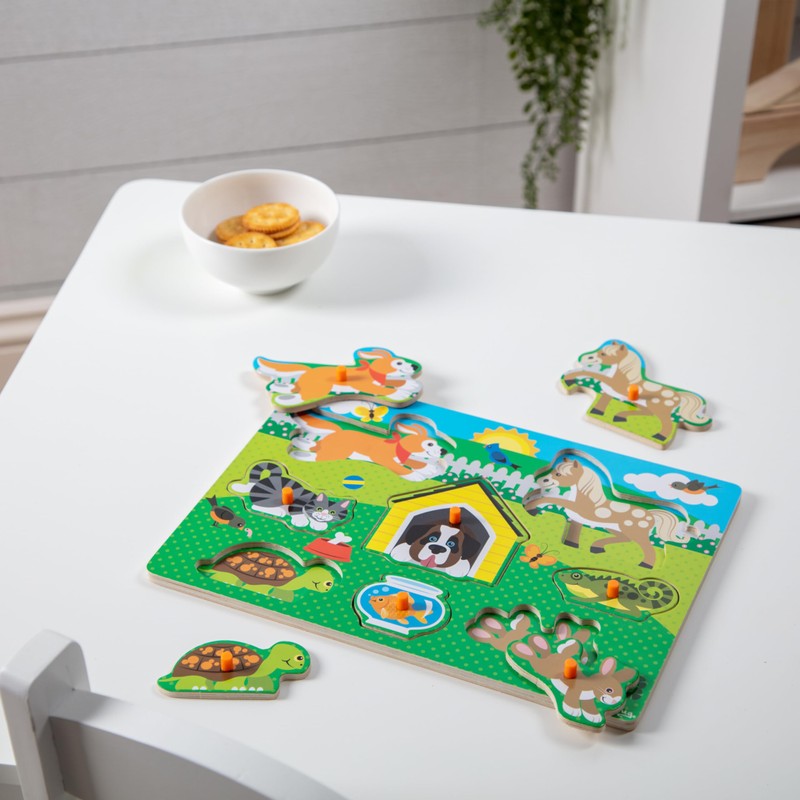 Melissa & Doug Wooden puzzle