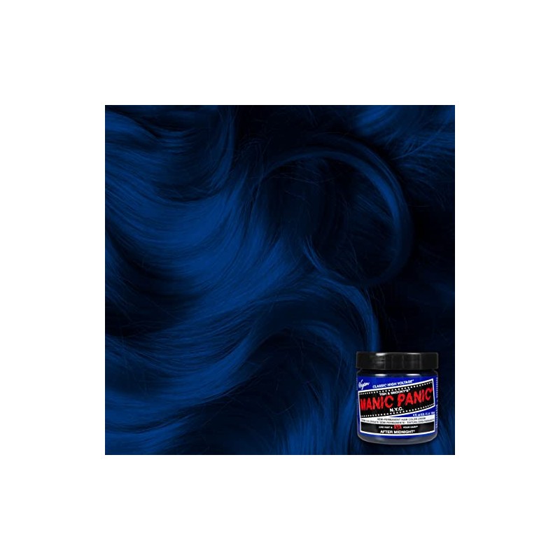 Manic Panic semipermanente, color de cabello después de medianoche, 4