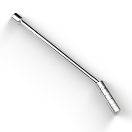 Spark Plug Wrench 14 mm 360° Rotating Lengthen Magnetic Spark Plug Socket Wrench for Removing and Installing Spark Plugs, 12-Point and Thin-Walled Design