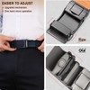 KEMISANT Men's Leather Belt Ratchet Automatic Buckle for Men Business
