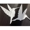 DCentral® Two Hummingbirds Flexible Vinyl Screen Magnets: Double-Sided, for Non-Retractable