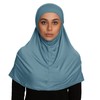TheHijabStore.com Amira Jersey Hiyab de 2 piezas para mujer, bufanda