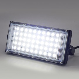 100W LED Flood Light Outdoor Super Bright 10000 Luminous 120° Beam Angle Flood Light Cool White IP65 Waterproof Light 85‑265V for Yard Garden Playground