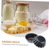 iplusmile 12pcs Non Stick Carbon Steel Mini Tart Molds for