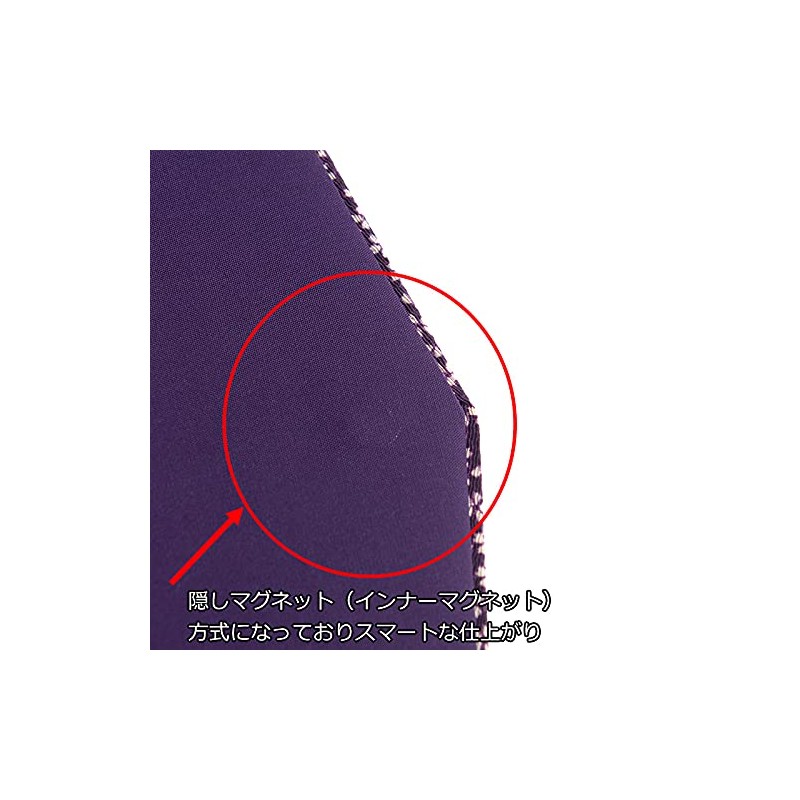 Aurora Fukusa Fukusa, Magnetic, For Congratulations & Condolences, Plain Crepe,
