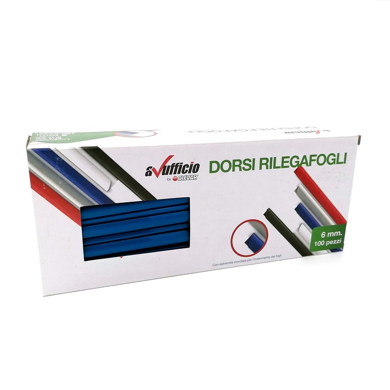 Paper Binds, A4 Diameter 6 mm, Capacity 35 Sheets, Pack