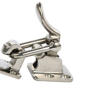 Amarine Made 2-Pack Stainless Steel Hold Down 90D Clamp-Locking Cam Latch -Boat, Caravan - 90 Degree