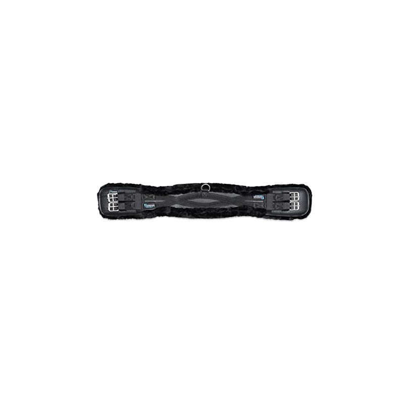 Shires ARMA SupaFleece Dressage Girth - Elastic - Black 22