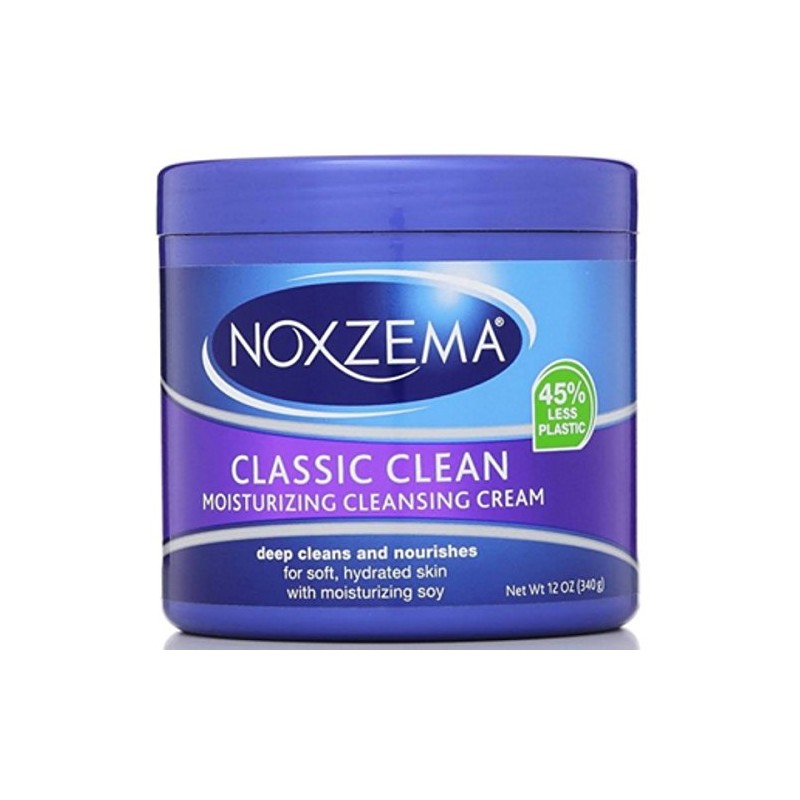 Noxzema Classic Clean Cream Moisturizing Cleansing, 12 oz