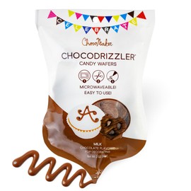 ChocoMaker ChocoDrizzler Candy Wafers, Vanilla-Flavored Milk Chocolate
