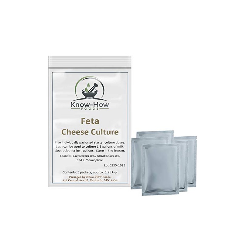 Feta Cheese Culture 5-pack