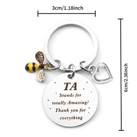 Teacher Christmas Gifts,Teacher Gifts,Teacher Gifts for Women,Thank You Teacher Gifts,Best Teacher Gifts,Teacher Keyring,Gift for Teacher End Of The Year,Teacher Leaving Gifts,Teacher Retirement Gifts