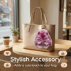 Fluffy Bunny Keychain - Ultra Soft Plush Rabbit Charm