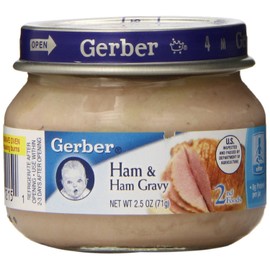 Gerber Ham and Ham Gravy, 2.5 Ounce (Pack of 24)