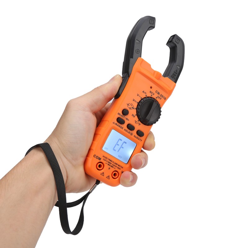 Digital Clamp Meter Multimeter AC DC NCV True RMS MultiFunction