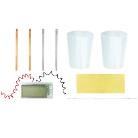 4M Green Science Potato Clock, Science and Activity Kit, Suitable for Boys and Girls Ages 8+, Learn Renewable Energy, Powered by a Potato, STEM Kit