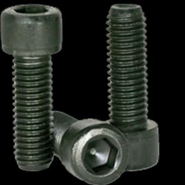 Unbranded #3-56 x 1/4" FT Socket Head Cap Screws Fine Alloy Thermal Black Oxide, 25 Pack