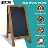 Better Office Products Magnetic A-Frame Chalkboard Sign, Extra Large 20"