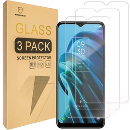 Mr.Shield [3-Pack] Designed For TCL 30 XE 5G [Tempered Glass] [Japan Glass with 9H Hardness] Screen Protector with Lifetime Replacement