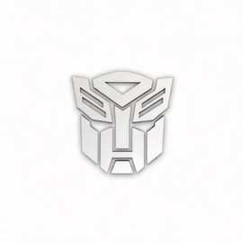 Cabagii Car Robot Optimus Prime Personality Reflective car Stickers - 5.1"