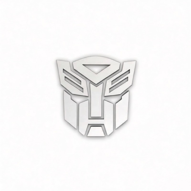 Cabagii Car Robot Optimus Prime Personality Reflective car Stickers -