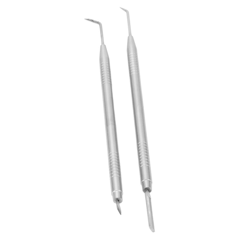 2 in 1 Eye Lash Lift Tool Stainless Steel Double