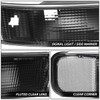 DNA MOTORING BL-CEGS03-BK-CL1 Pair of OE Style Front Bumper Parking/Turn