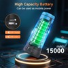 Dimgogo Rechargeable Camping Light with Stand 7ft Max Height, 15000mAh