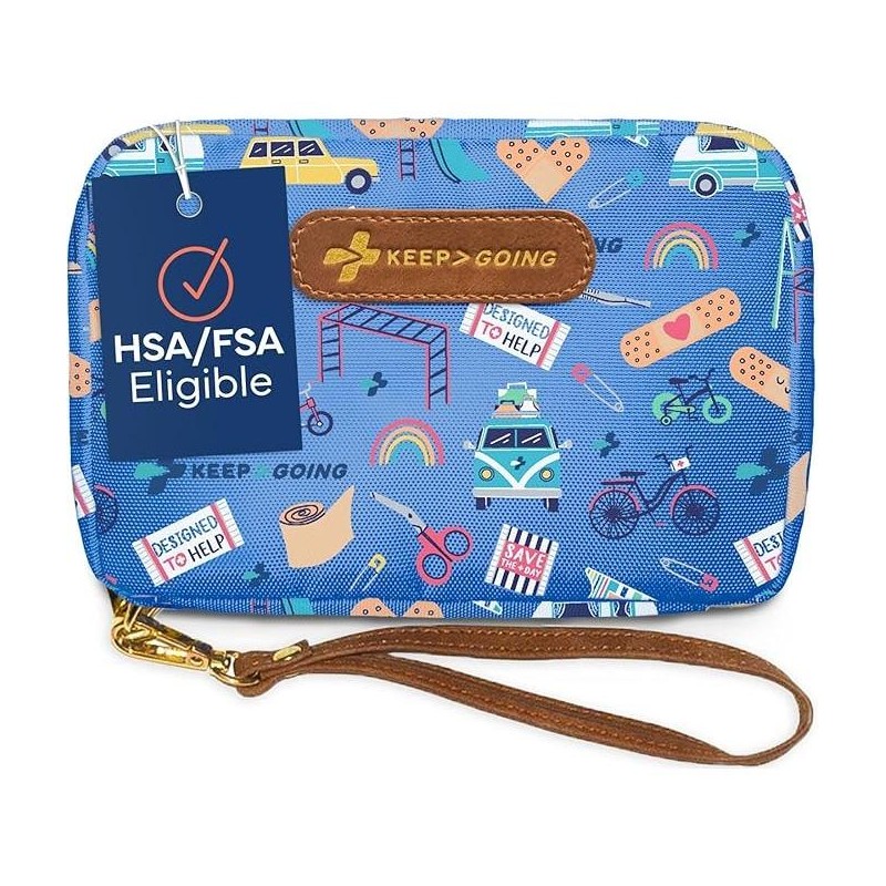 KEEP>GOING GoKit (130pcs) - First Aid Kit:_Hunter Green