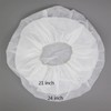 ZMDREAM Hair Nets Food Service Disposable Bouffant Cap Extra Large
