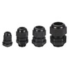 sourcing map 33 Pcs Cable Gland Kit 1/4" 3/8" 1/2"
