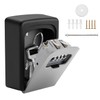 COACOM 1 Piece Grey Combination Lock Key Box Lock Box
