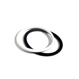 2pcs Black White Simple WWJD Silicone Rubber Bracelets Band Cool Hiphop Sport Wristband Bracelet for Women and Men Jewelry-Simple