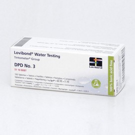 TEST ALL WATER - Lovibond DPD No. 3 Water Testing Tablets | Total Chlorine & Bromine Detection | Suitable for Pools, Spas & Hot Tubs | Convenient to Use | Box of 100 Tablets