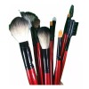 Carol Brochas Para Maquillaje Carol 100% Pelo Camello 12 Pzs