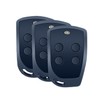 3 x Mitto4 B RCB04 remote control, 4 channels, rotation