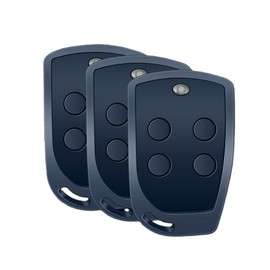 3 x Mitto4 B RCB04 remote control, 4 channels, rotation code 433.92 MHz remote control, compatible with: MITTO2, MITTO4, MITTO2A, MITTO4A, B RCB02, B RCB04, KLEIO B RCA02, KLEIO B RCA04,