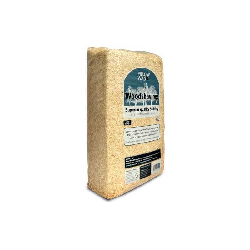 SuperGift.com Natural Pet Bedding Mix, Wood Shavings, Straw and Hay,