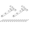 sourcing map 2Pcs Heavy Duty t Hinges, Marine Grade t